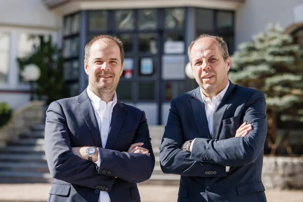 Thomas und Christoph Ausserhofer von Unionbau